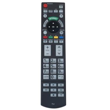 Imagem de Controle remoto substituto N2QAYB000703 para Panasonic TV TC-L42ET5 TC-L47ET5 TC-L55ET5 TC-P55VT50 TC-P65VT50 TC-L47DT50 TC-L47WT50 TC-L55WT50 TC-L47WT50 55DT50 TC-P50GT50 TC-P55GT50 TC-P50ST50