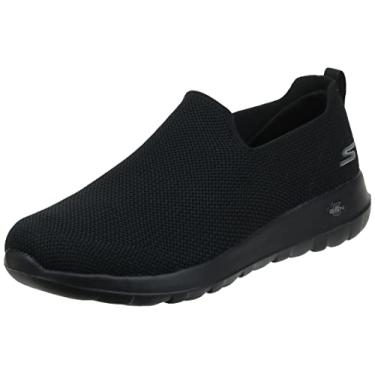 Imagem de Skechers Men's Go Walk Max-Athletic Air Mesh Slip on Walkking Shoe Sneaker,Black/Black/Black,12 X-Wide US