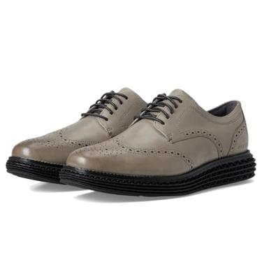 Imagem de Cole Haan Sapato Oxford masculino original Grand 2.0 Wing Tip, Chuvisco/preto, 43
