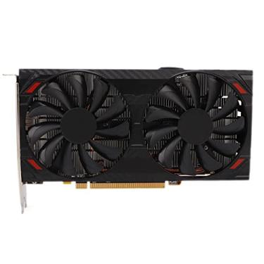 Imagem de Cartão Aphics Gaming RX 5500 XT 8 GB 6 Fan Dual PCI EXPR 3.0 para Desempenho de Jogos 4K e 080p
