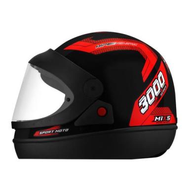 Imagem de Capacete Fechado Moto Mixs New Automatic Masculino Feminino Segurança 