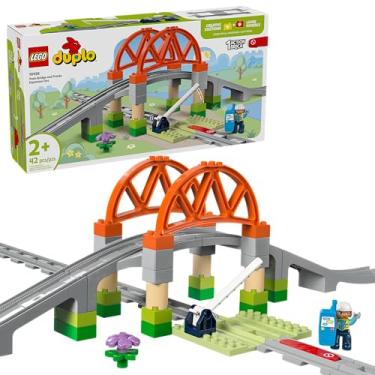 Imagem de LEGO DUPLO Town Pacote de Expansão de Ponte e Trilhos de Trem 10426