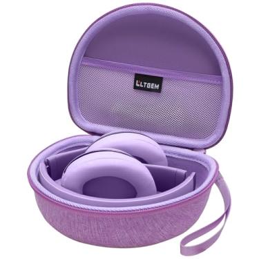 Imagem de Capa de fone de ouvido compatível com Beats Studio Pro/Beats Solo 4 / Beats Studio 3 / Beats Solo 3 / Beats Solo 2 e para fones de ouvido Bluetooth TOZO HT2 - Roxo