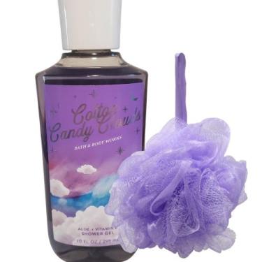 Imagem de Conjunto de Presente Bath & Body Works: Sabonete em Gel + Bucha de Alg