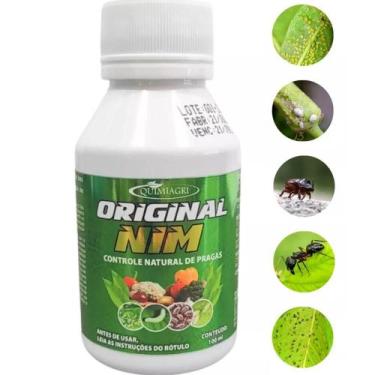 Imagem de Inseticida Repelente Natural Óleo de Neem Concentrado Controla Pulgões