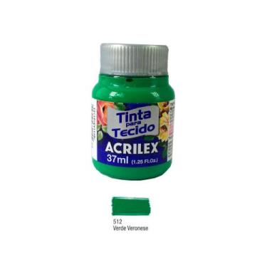 Imagem de Tinta para Tecido Fosca 37ml Acrilex - Verde Veronese