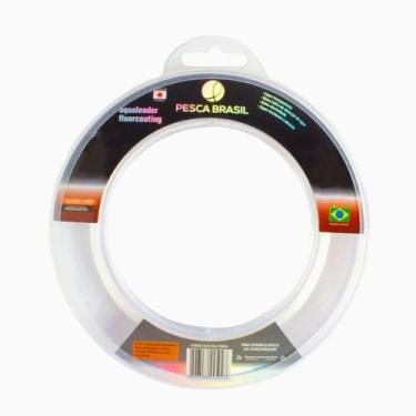 Imagem de Linha Leader Fluorcarbon 0.57mm 60m Transparente - Pesca Brasil