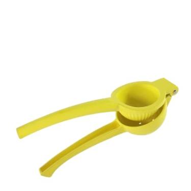 Imagem de Espremedor de Limão Manual, Plástico Amarelo, Utensílio de Cozinha