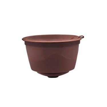 Imagem de Cestas de filtro de café reutilizáveis de plástico recarregáveis compatíveis com Dolce Gusto Brewers Cápsulas recarregáveis para cafeteiras Dolce Gusto Brewers
