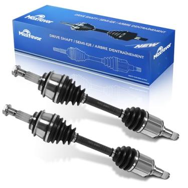 Imagem de Eixo CV dianteiro para Toyota 4Runner 2003-2022 Toyota Tacoma 2005-2022 Toyota FJ Cruiser 2007-2014, eixos CV para Lexus GX460 2010-2022 GX470 2003-2009 4.0L 4.7L Conjunto de eixo de junta CV (Um par)