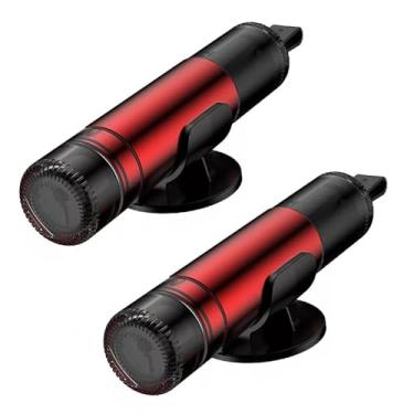 Imagem de CHICHIYANG 2 peças mini martelo de segurança para janela de carro disjuntor de vidro de segurança cortador de cinto de segurança acessórios de segurança automotivos