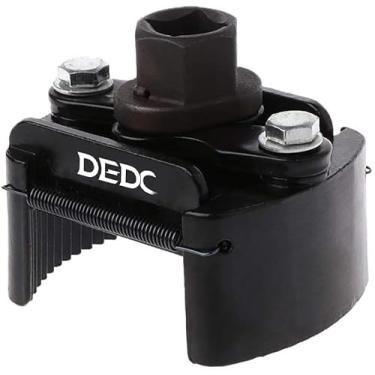 Imagem de DEDC Chave de filtro de óleo ajustável, ferramenta de remoção de caixa de filtro, kit de remoção de filtro de óleo de acionamento de 1,27 cm (para 8 a 10,7 cm)
