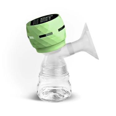 Imagem de Extrator Tira Leite Elétrico Portátil Amamentação Sugador - Verde