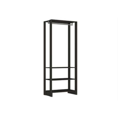 Imagem de Módulo para Closet 1 Cabideiro 3 Prateleiras Yes Nova Mobile