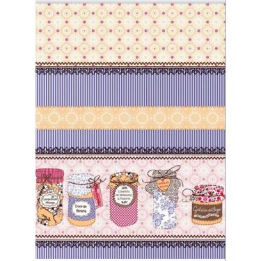 Imagem de Toalha de mesa térmica 2,50 x1,40 geleia lilas - ENXOVAIS FEITOZA