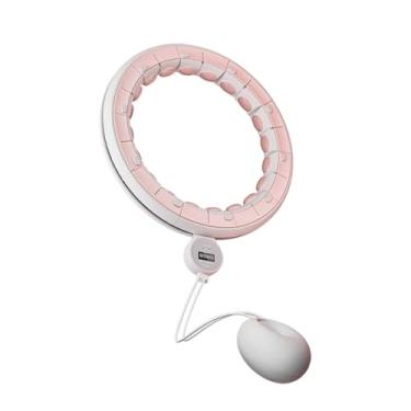 Imagem de UGPLM Smart Fitness Hoop para exercícios com massagem 3D e entretenimento. Aro de exercícios confortável com círculo de registro para adultos. Academia para, Peso Adequado 45 Kg