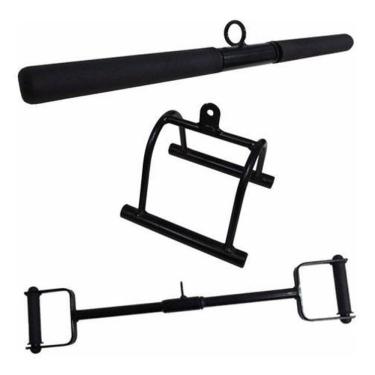 Imagem de Puxador D Reto 70 Cm + Triângulo + Reto