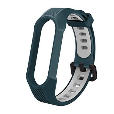 Imagem de Pulseiras de substituição compatíveis com Xiaomi Mi Band 6/Xiaomi Mi Band 5/Amazfit Band 5, pulseiras de silicone macio Yuuol para mulheres e homens