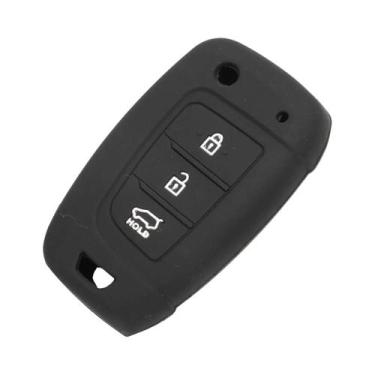 Imagem de Capa De Silicone Para Chave Remota, Capa Com 3 Botões Para Hyundai Sol