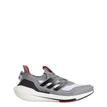 Imagem de adidas Ultraboost 1.0 Tênis masculino, Cinza Três/Core Preto/Branco Nuvem, 51