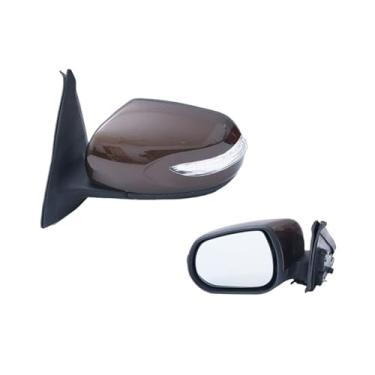 Imagem de Espelho retrovisor externo lateral Assy compatível com Geely GX7 Emgrand X7 14-15(Electric Gold R)