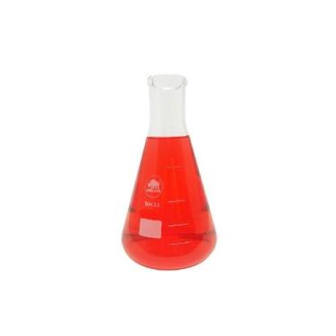 Imagem de Erlenmeyer Boca Estreita Graduado Vidro- IONGLASS - Ionlab, 250ml