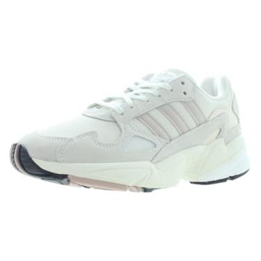 Imagem de adidas Tênis masculino Ozelia com cadarço casual - verde, Branco/Wonder Bege/Wonder Taupe, 36