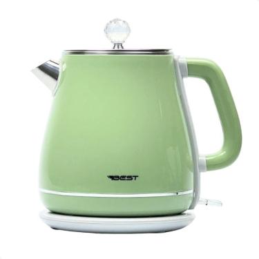 Imagem de Chaleira Jarra Elétrica Colorida Colors L Best Moderna Verde - 220V