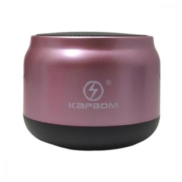 Imagem de Mini Caixa De Som Compacta Portátil 3w Ka-8776 - Kapbom, Rosa