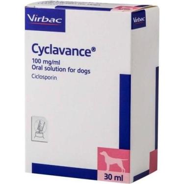 Imagem de Cyclavance 100 Mg/ml Virbac 30ml Para Cães Envio Imediato