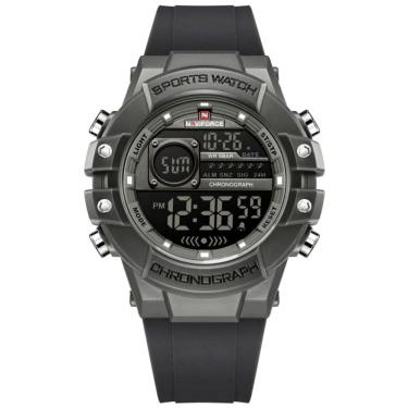 Imagem de Relógio multifuncional masculino digital design esportivo A prova D´agua 3atm