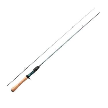Imagem de Vara de pesca de carbono ultraleve isca de vara de pesca 0,6-8 g linha 0,9-2,7 kg vara de fundição com ponta UL para pesca de vara de truta (1,8 m)