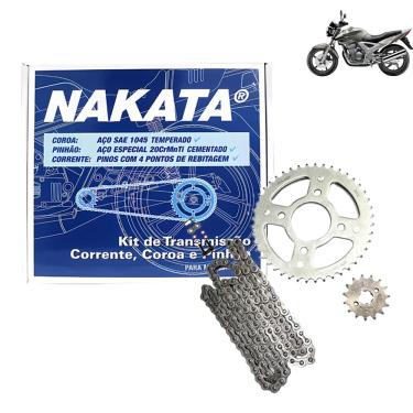 Imagem de Kit Transmissão Twister 250 2001 à 2008 Com Retentor Nakata