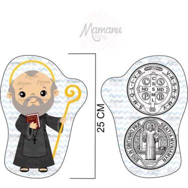 Imagem de Almofada Naninha Santinho Católicos - Mamanu