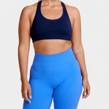 Imagem de Top Esportivo Lupo Challenge Sem Bojo - Marinho, M