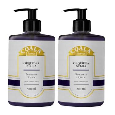Imagem de Kit com 2 Sabonetes Líquidos Orquídea Negra Coala – 500 ml Cada – Fragrância Marcante Com Notas Doces e Amadeirada – Para Mãos e Corpo – Hipoalergênico