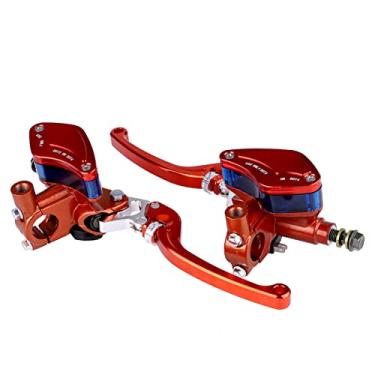 Imagem de RiToEasysports Motocicleta CNC de 22 Mm Mestre de Embreagem Hidráulica, Folhas de Bordo de Qualidade Premium, Bomba de Freio de Design e Conjunto de Alavanca de Cilindro, Ajuste Universal para a