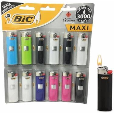 Imagem de Isqueiro Bic G Cartela 12 Unidades