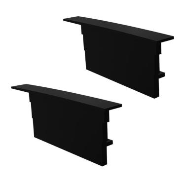 Imagem de Kit Acessórios Taschibra Para Perfil Embutir 2,5X6,2Cm Zenit