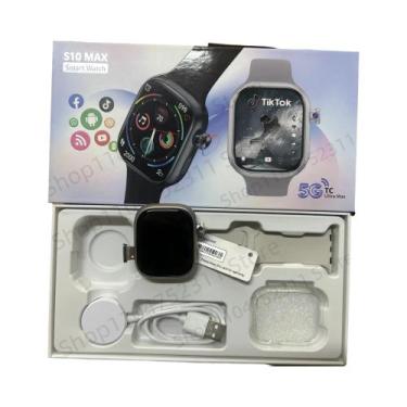 Imagem de Smartwatch 5G Android S10 MAX Com Câmera Rotativa De 2.29 Polegadas, G