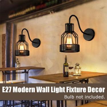 Imagem de Luz de parede Modern E27 para casa, quarto, bar, luminária de arandela