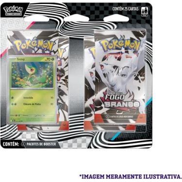 Imagem de Pokémon TCG - Blister Quádruplo Escarlate e Violeta 10.5 - Fogo Branco