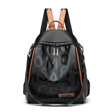 Imagem de Mochila Feminina Social Antifurto Bolsa Com Alça Leve Fashion - Numcli