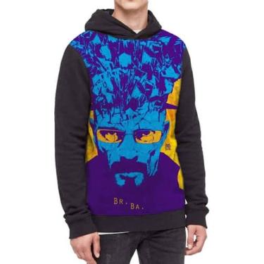 Imagem de Moletom Breaking Bad  Ref:11 - smoke, Preto, GG