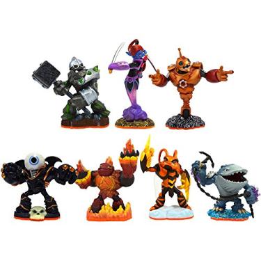 Imagem de Skylanders Giants 7-Pack Eye Brawl, Ninjini, Bouncer, Crusher, Hot Head, Swarm, and Thumpback