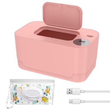 Imagem de HSHGZSR Aquecedor de lenços úmidos, aquecedor de lenços umedecidos de temperatura ajustável, dispensador de lenços umedecidos, aquecedor de lenços umedecidos, aquecedor de lenços de carro, aquecedor