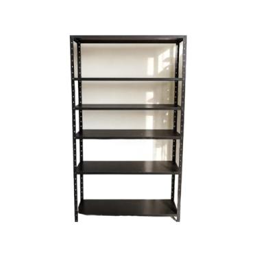 Imagem de Estante Industrial Em AçO | 6 Prateleiras Multiuso | Para Loja, FáBrica E Casa(Preto)
