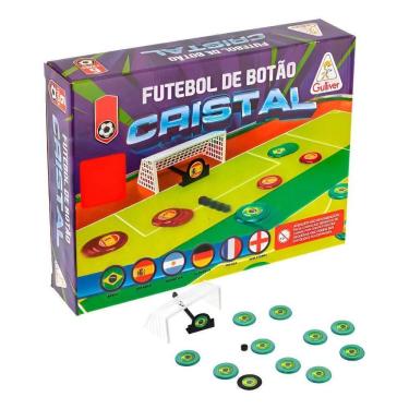Imagem de Jogo Futebol De Botão Cristal Gulliver 6 Seleções Time Mundo