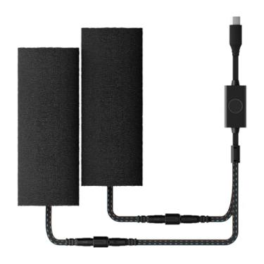 Imagem de MotiveTech Capa Aquecida para Manoplas de Motocicleta, Aquecedor de Guidão, Aquecedores de Guidão Aquecidos à Prova D'água IP67, Aquecedor de Manopla de