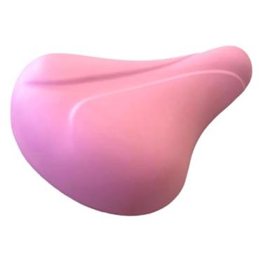 Imagem de Selim de Bicicleta Rosa Confortável com Design Ergonômico – Banco Estofado para Bike Feminina, Passeio e Lazer